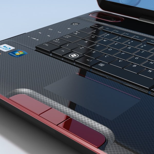 3ds max notebook toshiba qosmio x500 - Notebook TOSHIBA Qosmio X500.MAX... by 3DLocker